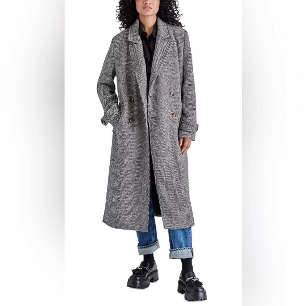 Steve Madden Prince Wool Blend Coat NWOT